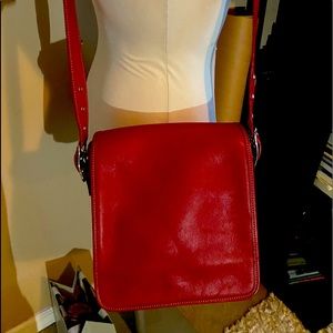 Authentic leather Coach bag